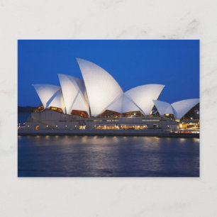 Cartão Postal Sydney Opera House at Night, Sydney, New South