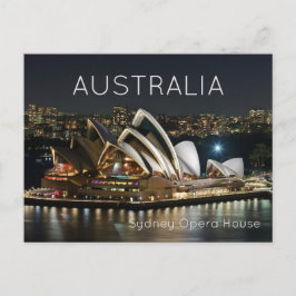 Cartão Postal Sydney Opera House Austrália