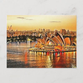 Cartão Postal Sydney Opera House, Austrália