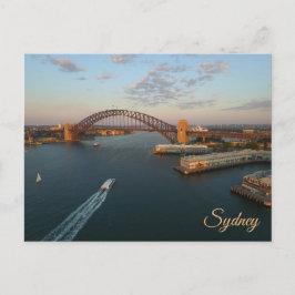 Cartão Postal Sydney Postcard - Foto aérea de Sydney Harbor
