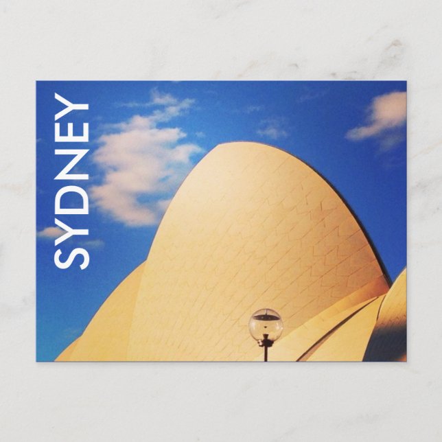 Cartão Postal sydney sail (Frente)
