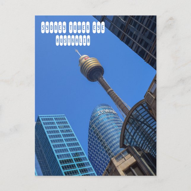 Cartão Postal Sydney Tower Eye (Frente)