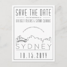 Sydney Wedding Deco Skyline Salve a Data