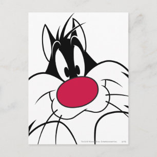 Cartão Postal SYLVESTER™ Red Nose Face