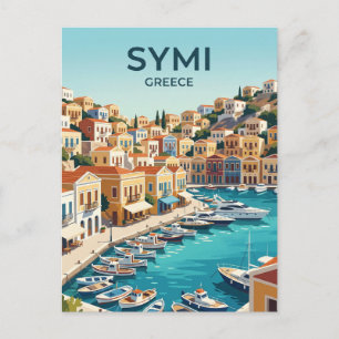 Cartão Postal Syme Grécia
