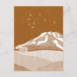 Cartão Postal Syme Hut Mount Taranaki