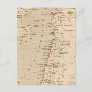 Cartão Postal Syrie et de la Palestine, 624 ans apres JC