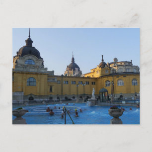 Cartão Postal Szechenyi Thermal Baths, Budapeste