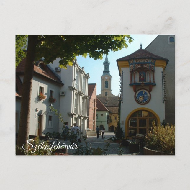 Cartão Postal Székesfehérvár (Frente)