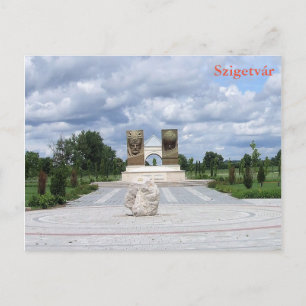 Cartão Postal Szigetvár - Hungria