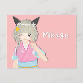 Cartão Postal t_mikage postcard[Wink]/ミカゲポストカード[Wink] ポストカード