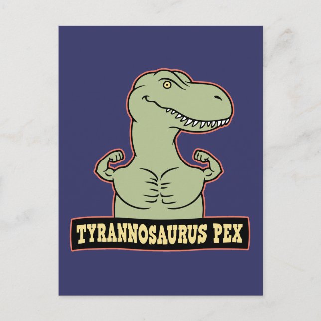 Cartão Postal T-Pex (Frente)