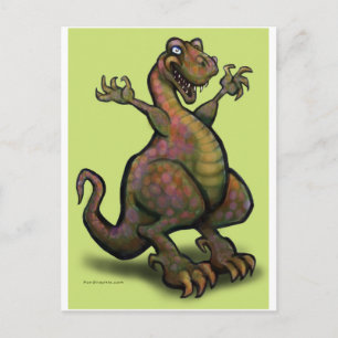 Cartão Postal T-Rex