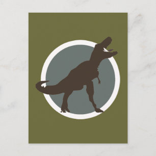 Cartão Postal T-rex itinerante