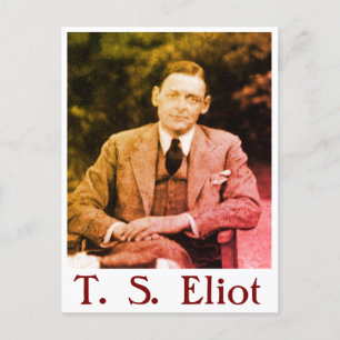 Cartão Postal T. S. Eliot