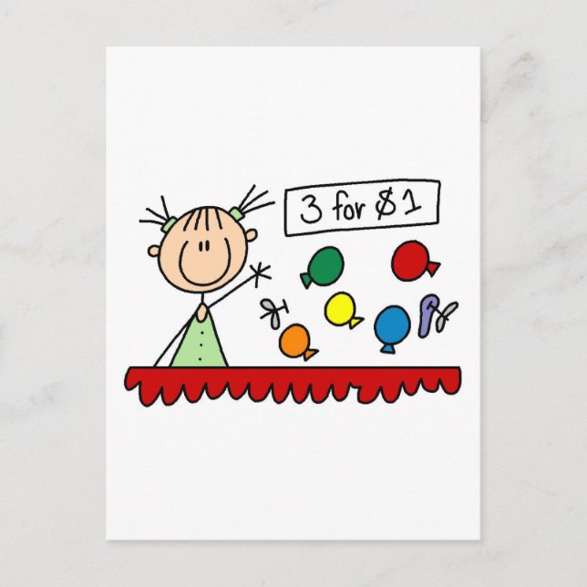 Cartão Postal T-shirts e presentes para jogos do Carnaval (Frente)