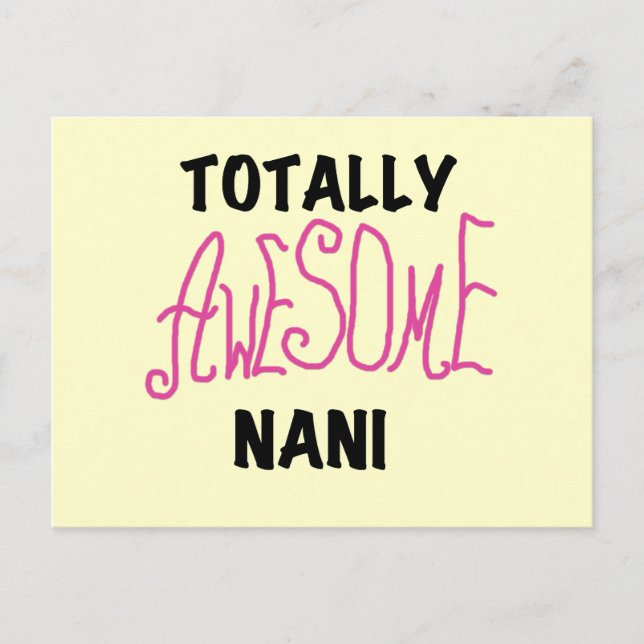 Cartão Postal T-shirts e presentes totalmente incríveis, cor-de- (Frente)