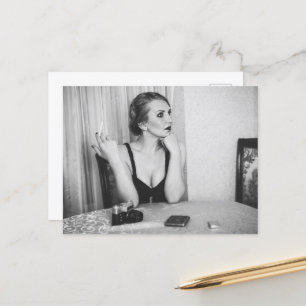 Cartão Postal Tabagismo de mulheres