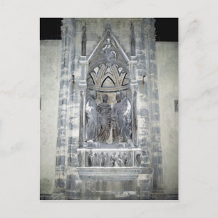 Cartão Postal Tabernacle com quatro Santos coroados