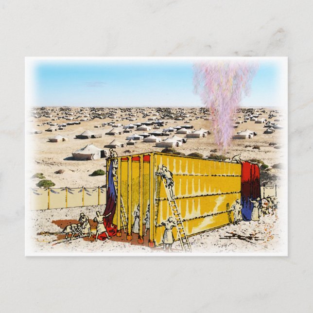 Cartão Postal Tabernacle in the Midst, Setting Up (Frente)