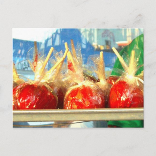 Cartão Postal Tabuleiro de Aplicação de Doces (Frente)