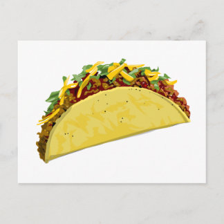 Cartão Postal Taco
