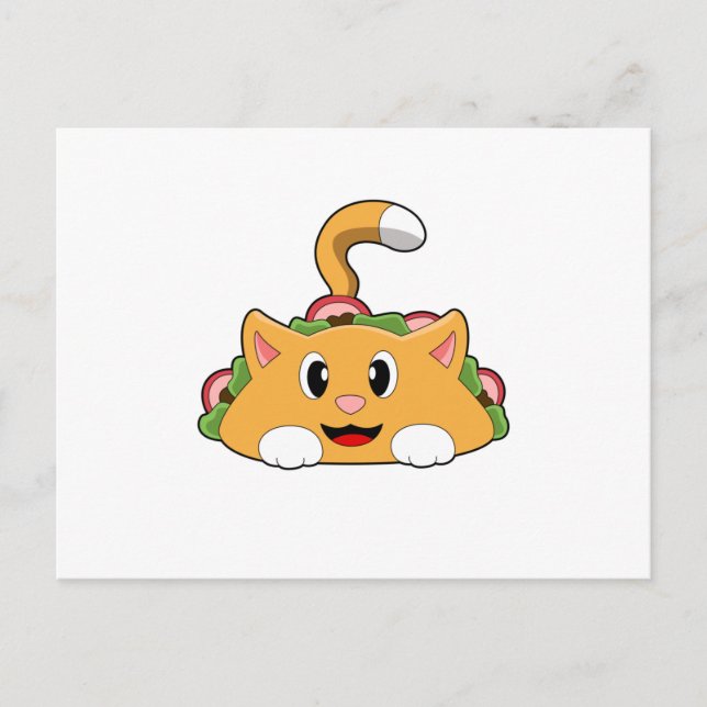 Cartão Postal Taco de Gato (Frente)