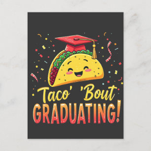 Cartão Postal Taco 'Sobre Graduação Cinco De Mayo