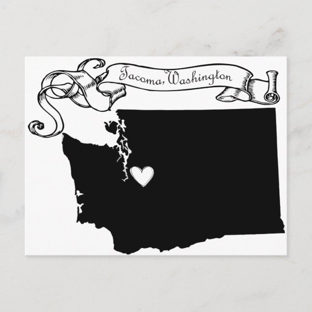 Cartão Postal Tacoma (Frente)