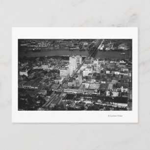 Cartão Postal Tacoma, WA View Business District, da Air