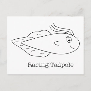 Cartão Postal Tadpole