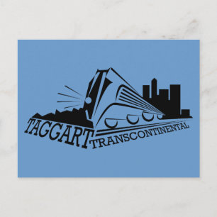 Cartão Postal Taggert Transcontinental