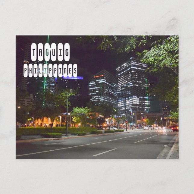 Cartão Postal Taguig (Frente)