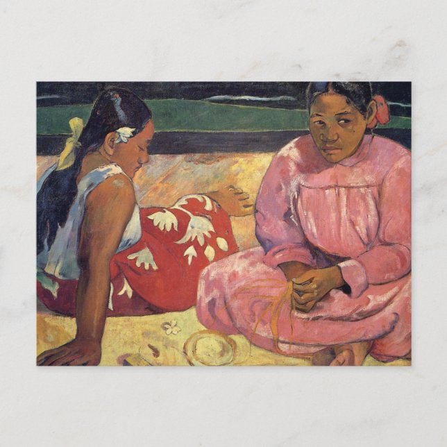 Cartão Postal 'Tahitian Women on Beach' - Cartão-postal Gauguin (Frente)