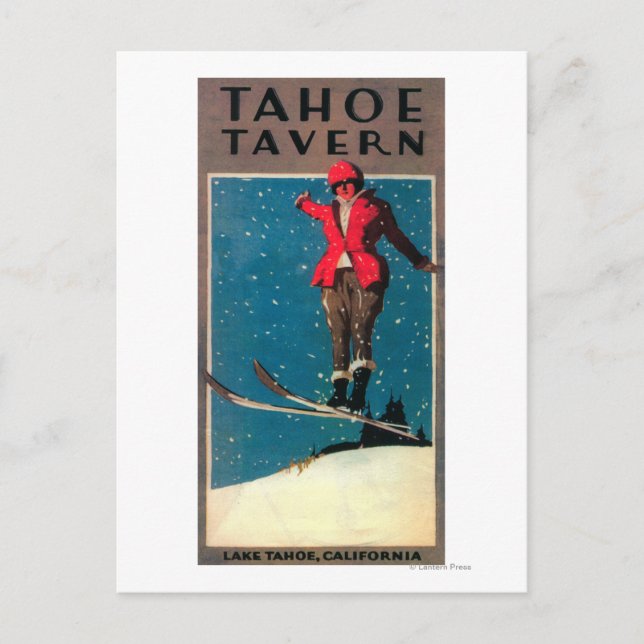 Cartão Postal Tahoe Tavern Promo Poster (Frente)