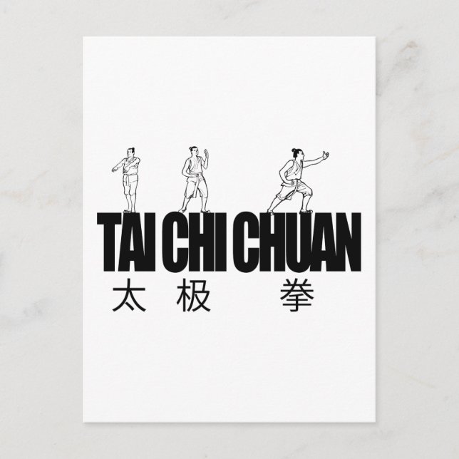 Cartão Postal Tai Chi Chuan (Frente)