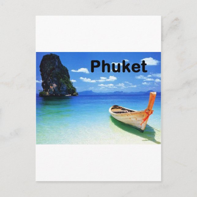 Cartão Postal Tailândia Phuket (Rua.K) (Frente)