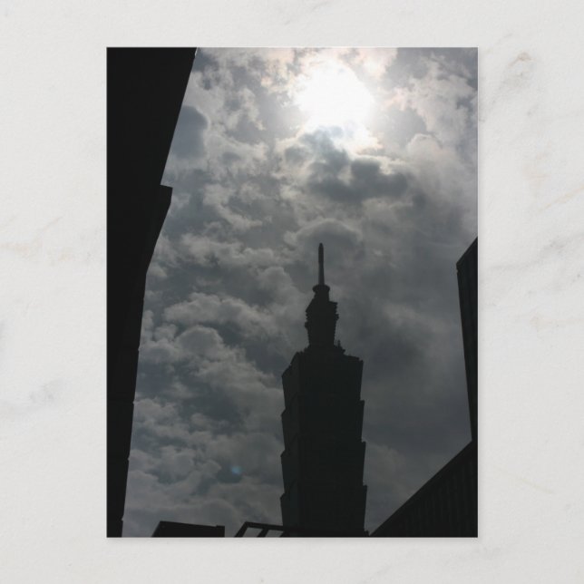 Cartão Postal Taipei 101 Building, Taipei, Taiwan (Frente)