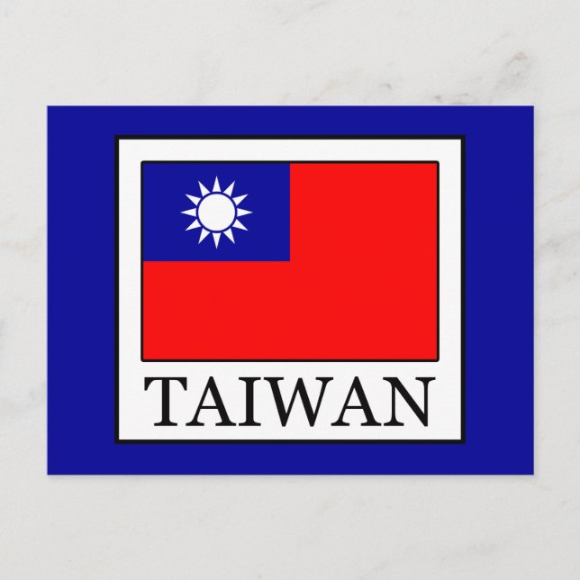 Cartão Postal Taiwan (Frente)