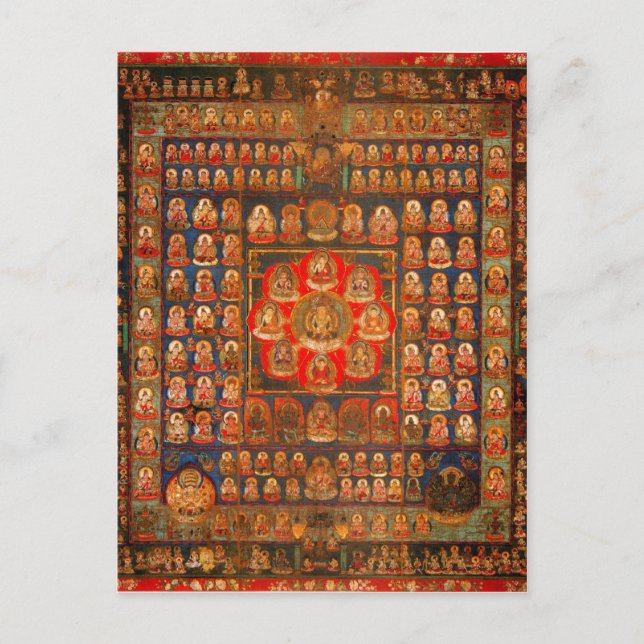 Cartão Postal Taizokai Mandala (Frente)