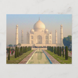 Cartão Postal Taj Mahal