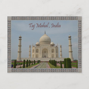 CARTÃO POSTAL TAJ MAHAL