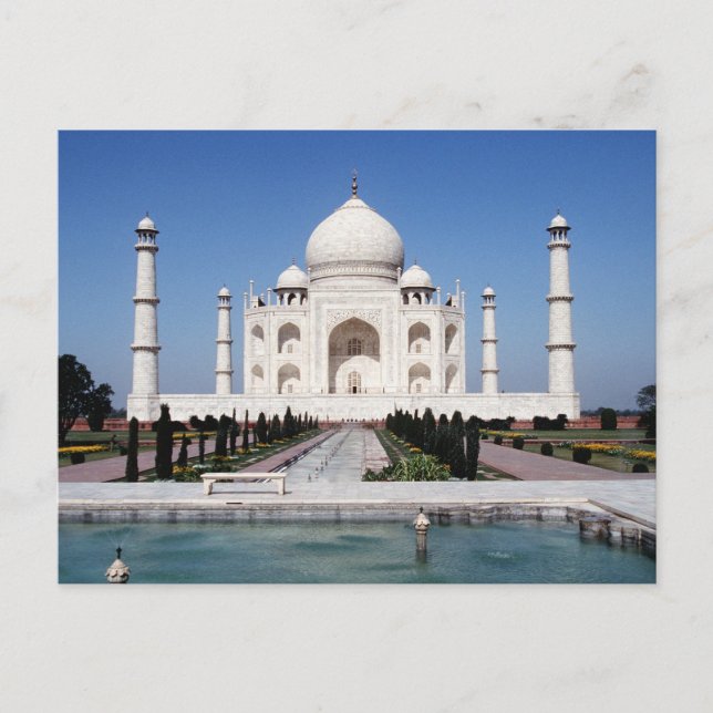 Cartão Postal Taj Mahal (Frente)