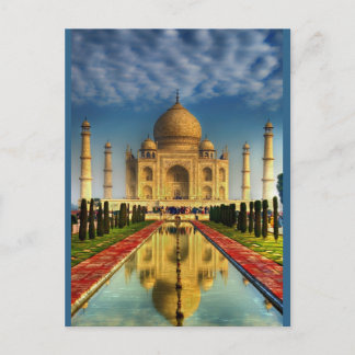Cartão Postal Taj Mahal Photo