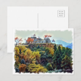 Cartão Postal Takeda Castle ポストカード