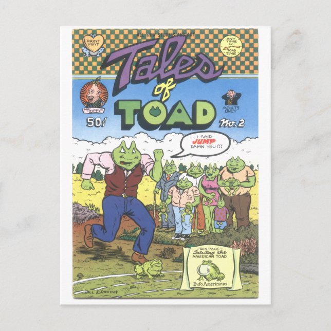 Cartão Postal Tales of Toad #2, 1971 (Frente)
