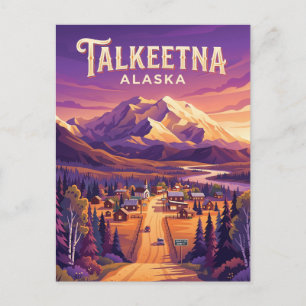 Cartão Postal Talkeetna EUA