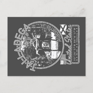 CARTÃO POSTAL TALLADEGA ALABAMA - FLORESTA NACIONAL TALLADEGA