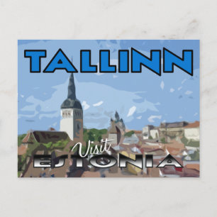 Cartão Postal Tallin, Visite a Estônia