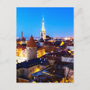 Cartão Postal Tallinn